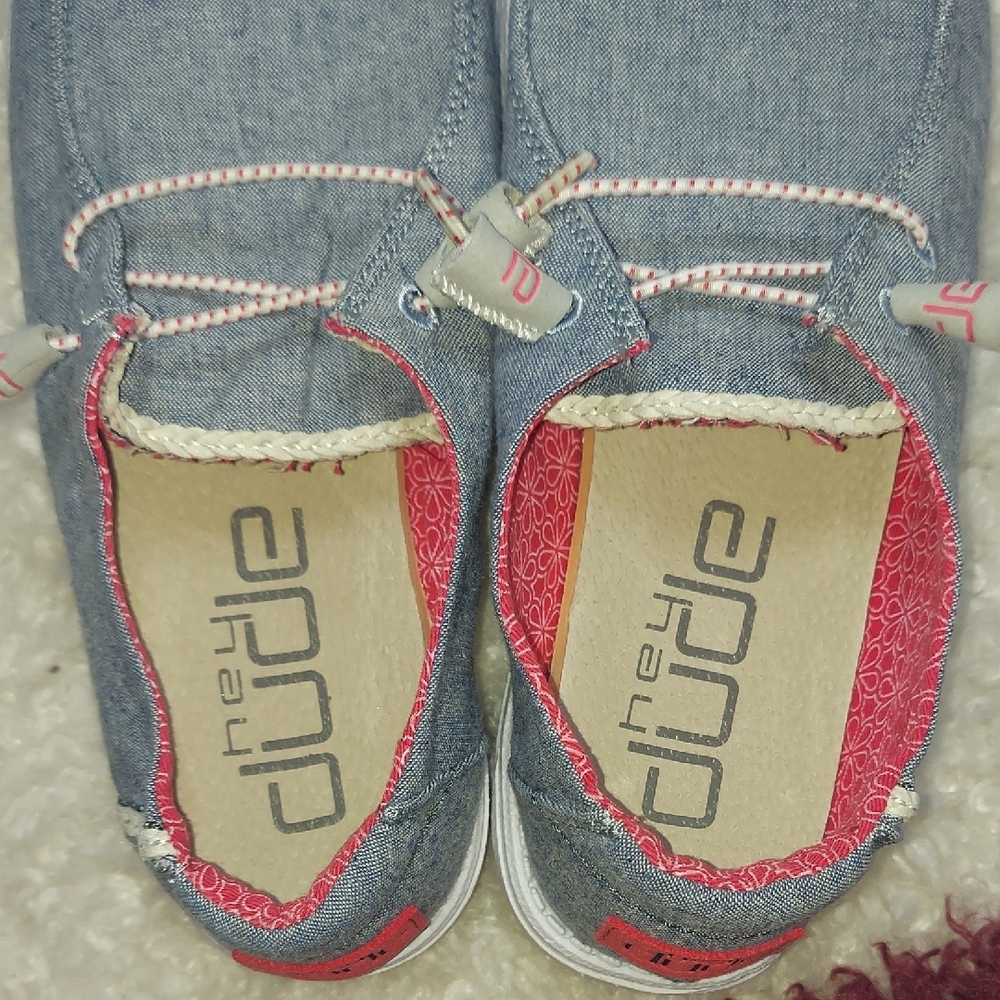 Stylish Denim Loafers - Picture 4 of 11